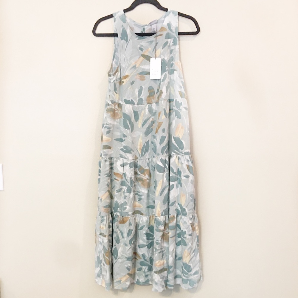A New Day | NWT Pastel Tiered Maxi Dress